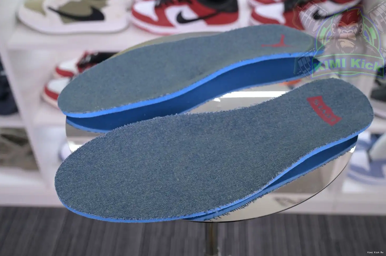 4 Kimikick Air Jordan levis Jordan denim retro 0710